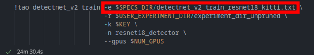 Task configuration