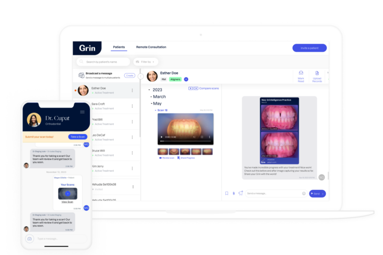 The Grin Doctor Portal and Patient App
